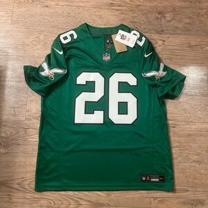 NWT Nike Philadelphia Eagles Saquon Barkley #26 Vapor FUSE Jersey Size L